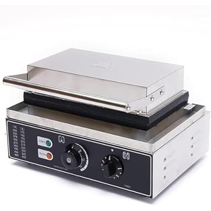 Generisch Churro Maker Machine, 1550W Edelstahl Nicht -Schicht -Waffeleisen mit Temperaturkontrolle für Restaurant- und Heimdessert -Snacks – Bild 8
