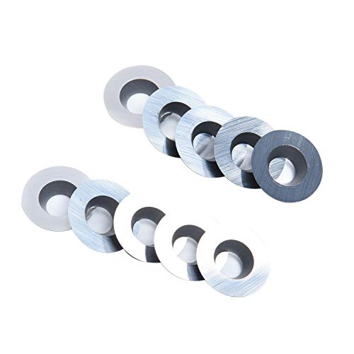 TANGDIAABBCC 10Pcs 12mm Round Carbide TiAlN Ball End Wood Turning Milling Cutter Inserts 7 TANGDIAABBCC 10Pcs 12mm Round Carbide TiAlN Ball End Wood Turning Milling Cutter Inserts - Image 7