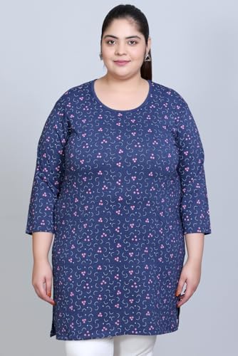 Image of RYSH Women's Plus Size Printed Longline Tops