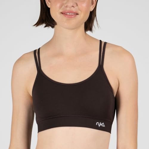 Ryka Sports Bra, Yoga Seamless Strappy Hannah, Sostén Deportivo, 3 Pack4