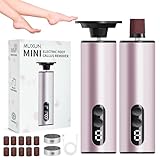 Râpe Pieds Électrique, 2-en-1 Électrique Rape Pied et Ongles...