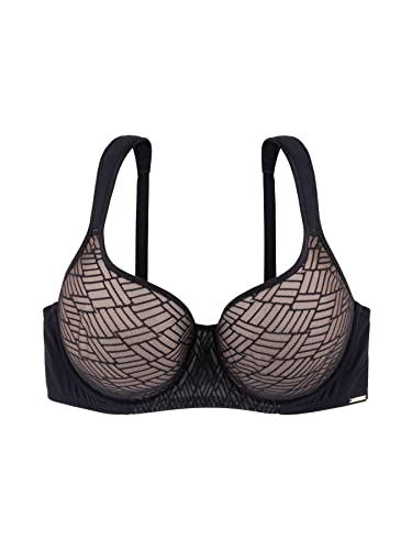 Dorina D001725 Women Leila Curves Light Padded With Wire Full Cup Demi Bra thumb #1