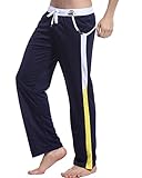 Showtime Men Deep Blue Long Underwear Leggings Long Tight Pants Autumn Winter Pajamas