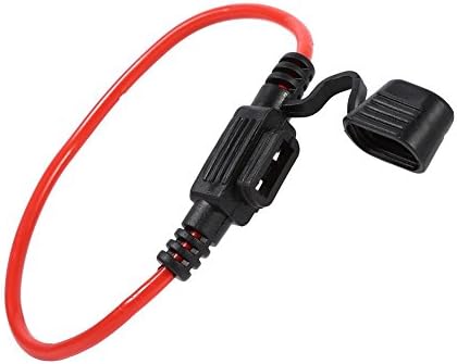 5pcs In Line Blade Fuse Holder Standard Mini Blade Fuse Holder Automotive Car Truck Waterproof Blade Fuse Holder Splash Proof 12V 30A