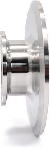 Miniatura 4 de QMINOX 3 pulgadas × 1.5 pulgadas ajuste sanitario tapa final reductor acero inoxidable 304 sanitario concéntrico reductor tri abrazadera trébol