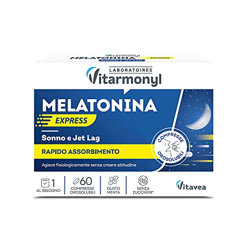 VITARMONYL Melatonina Express, 60 Compresse Orosolubili