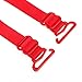 Fashionable Bra Strap Set - Comfort for Women, Red, as described