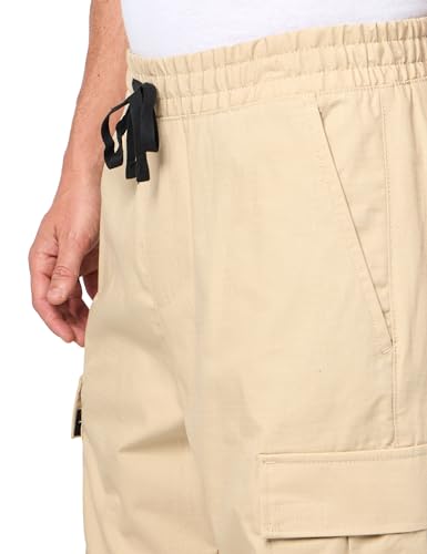 HUGO Mens Relaxed Fit Cotton Twill Joggers2