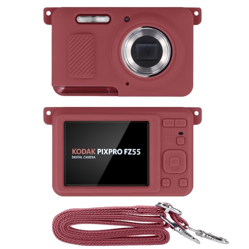 Baval �V���R�[���J�o�[�P�[�X Kodak PIXPRO FZ55 16MP CMOS�Z���T�[�f�W�^���J�����p(���b�h�P�[�X)