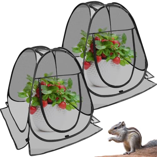 Plant Covers Pop up Gardening Net Cover 2-Pack