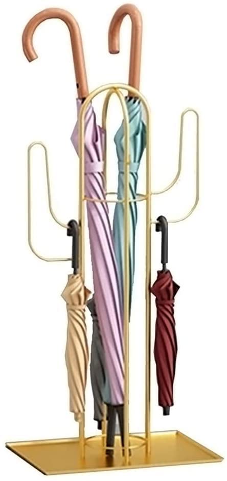 Porte-parapluies multifonctionnel anti-goutte pour ranger les modèles longs et courts