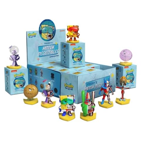 Mighty Jaxx Freeny's Hidden Dissectibles Spongebob Squarepants Series 4 (Super Edition) | Funboxx Blind Box Toy Collectible Figurines Cover