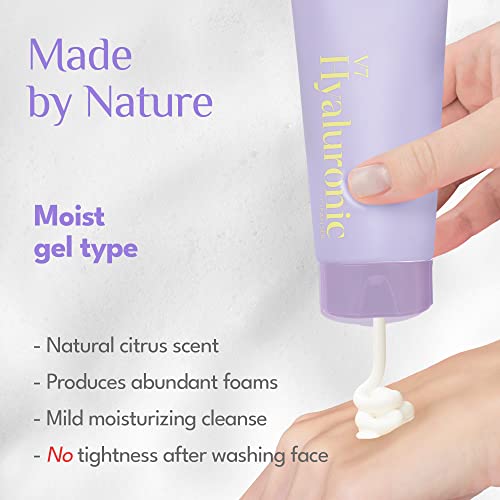 It's Skin V7 Hyaluronic Cleanser 5.07 Fl Oz| Face Hydrating Moisturizer & Face Cleanser | Vegan Face Wash & Facial Skin Care Products | Moisturizing Face Wash & Gentle Face Cleanser For Women #TOP4