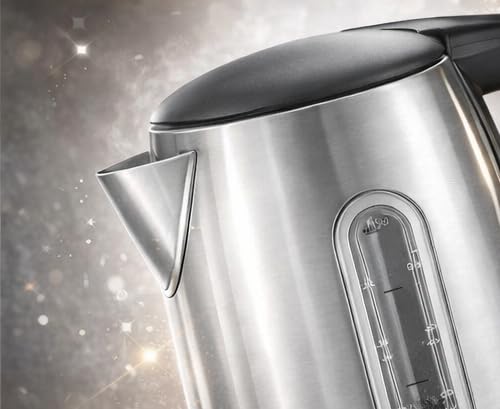 Image of NEEPRA Neepra Enterprise Electric Kettle 1.7 Litre | Stainless Steel Body | Auto Cut-Off | Fast Boil | Cordless Electric Kettle for Tea, Coffee & Hot Water (Steel 1.7L)