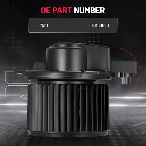 Image of BDFHYK AC Heater Blower Motor Fan 75111 Compatible with Mazda 2007 CX-9 3.5L, 2008-2015 CX-9 3.7L,HVAC Blower Motor Assembly Replacement for TD1161P80