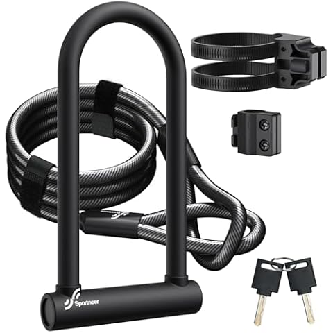 Sportneer Heavy Duty Bike U-Lock Cover
