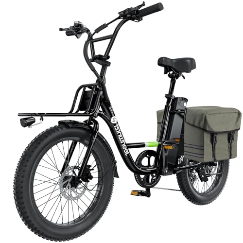 isinwheel U7 E Bike for Adults Electric Bike with Dual