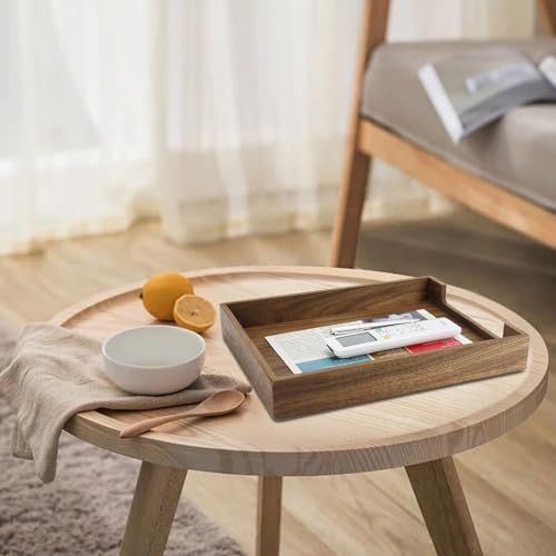 Organizador de documentos de madera hecho a mano en nogal premium 8