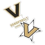 Desert Cactus Vanderbilt University Sticker Vanderbilt Commodores Vinyl Decal Laptop Water Bottle Car Scrapbook Sheet (4 Inch Set V1)