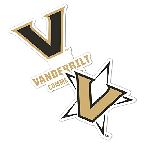 Desert Cactus Vanderbilt University Sticker Vanderbilt Commodores Vinyl Decal Laptop Water Bottle Car Scrapbook Sheet (4 Inch Set V1)
