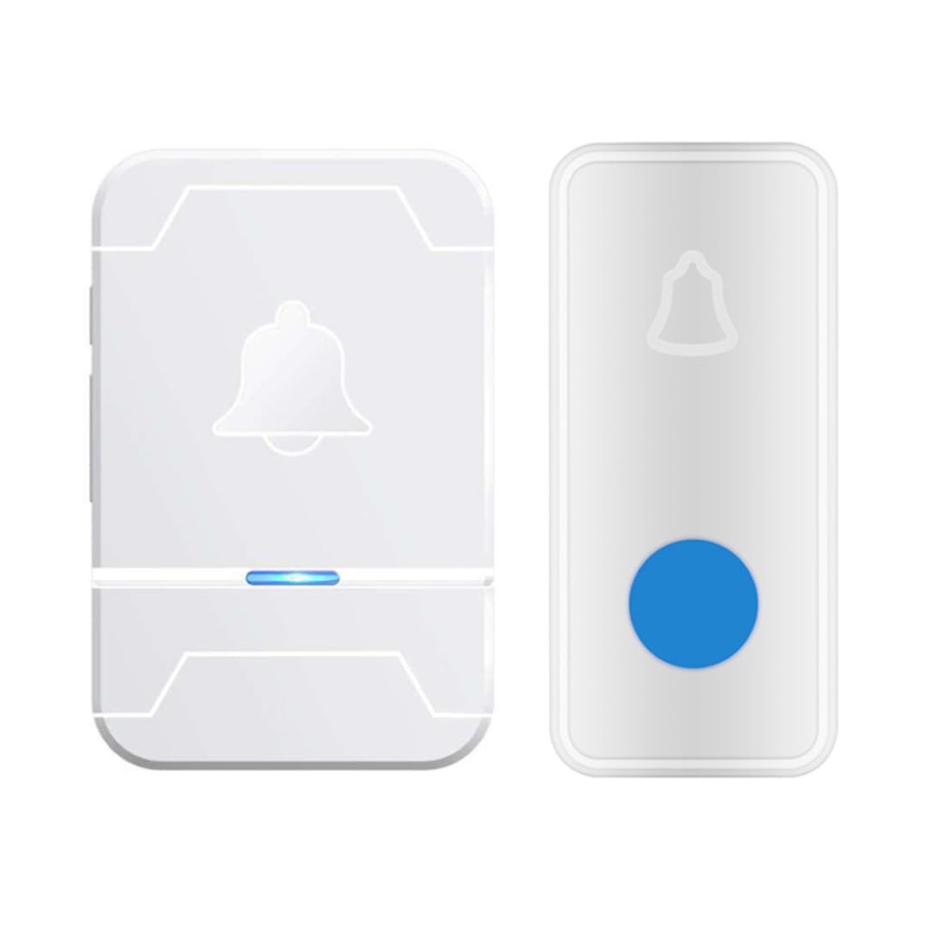 Mini sonnette sans fil télécommande bouton étanche 38 mélodies