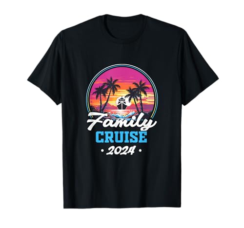 Passendes Kreuzfahrt-T-Shirt Familie Freunde Gruppe Familienausflug 2024 T-Shirt