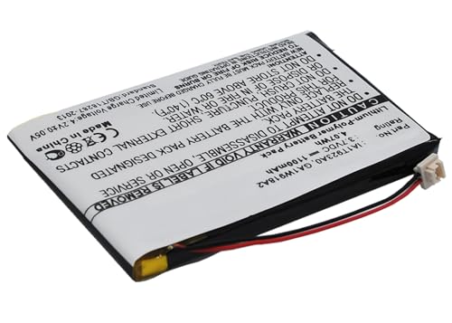 Synergy Digital PDA Battery, Compatible with Palm Zire 71 PDA, (Li-Pol, 3.7V, 1100mAh) Ultra High Capacity, Replacement for Palm IA1TA16A0 Battery