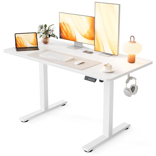Cubiker Standing Desk, 48x24 Inches Sit Stand Home Office Desk,