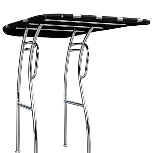 Dolphin Pro S2 Folding T-Top for Center Console Fishing Boats – Anodized Aluminum Bimini Canopy with Quick Release Knobs & Antenna Bracket (Anodized Frame with Black Canopy)