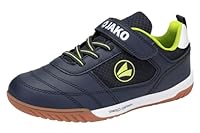 Jako Unisex Kinder J-sh Winger Ev Hallenturnschuh, Dk Navy Lime, 35 EU