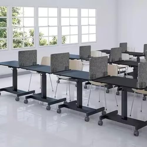 Cloison de bureau acrylique avec clip antibruit et séparateur de studio