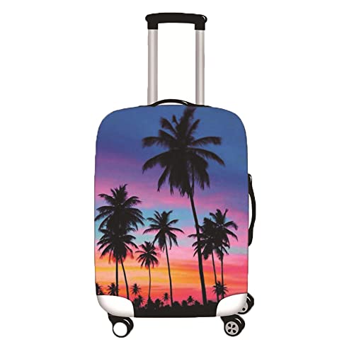 Hiseng Housse de Valise Protection Couverture de Bagages Trolley Case Housse De Protector Élastique Lavable Anti-Poussière Voyage Housse De Bagage (Été,L(26 * 28 Pouce)) Cover