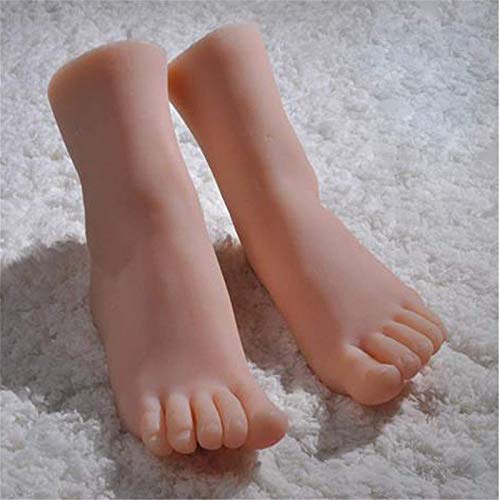 AFYH Mannequin Foot, Silicone Mannequin Foot Plump female foot model with silicone feet made of top TPE, realistic texture and clear vision,Right foot - Image 3