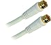 Produktbild APM Koaxialkabel (F-Stecker auf F-Stecker, inkl. Adapter mit F-Stecker auf Koaxialverbindung, 10 m, vergoldet)