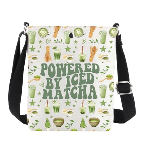 Sac à bandoulière Matcha pour vos pauses thé glacé en terrasse ensoleillée