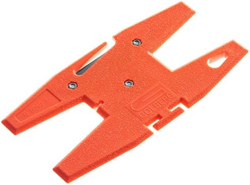 GOLBERG Spool Tool Winder - Holds up to 100 Feet of Paracord - Necessity for Your Survival Bags – All in One Holder – Tactical Rope Tool - (Orange) image 5