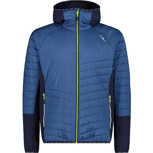 CMP Herren Hybrid Hoodie Jacke, dusty blue, 54