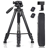 Victiv 72inch Aluminum Tripod for Travel, Phone & DSLR...