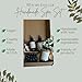 Handmade Spa Set, Natural Self-Care Essentials, Relaxing Gift Sets for Her,Gifts for Women, herbal natural bath soak, natural lip balm,relaxing pillow mist, Eucalyptus shower spray, Charcoal Soap Bar
