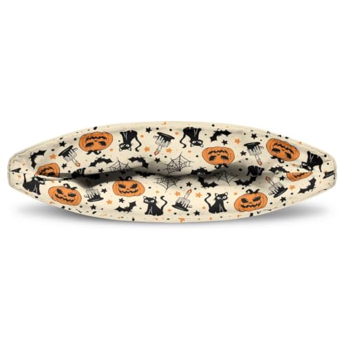 Image of Hudotybom Pumpkin Cat Tea Cozy for Teapots Halloween Tea Cozy Teapot Protector Insulated Teapot Covers Keep Warm Decorative Teas Kettle Quilt for Halloween