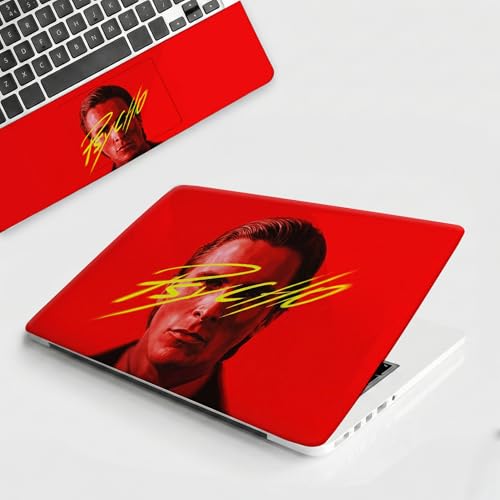 Image of NoWorries Laptop Skin for 15.6 & 14 Inch Laptop | Motivational, Superhero, Sports & Graphic Design Laptop Sticker Wrap | Premium Vinyl Laptop Cover (Psycho, 13.5 x 9.5inches)