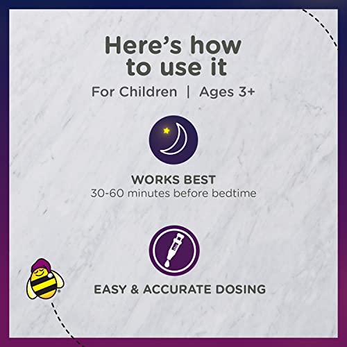 Zarbee's Kids Sleep Supplement Liquid With 1Mg Melatonin; Drug-Free & Effective; Easy To Take Natural Berry Flavor For Children Ages 3 And Up; 1 Fl Oz Bottle #TOP6