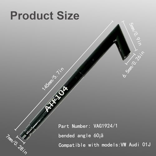 Image of Transmission Fluid ATF Fill Adapter,Transmission Service Oil Filling Fluid Change Adapter Compatible with VW Audi 01J Transmission