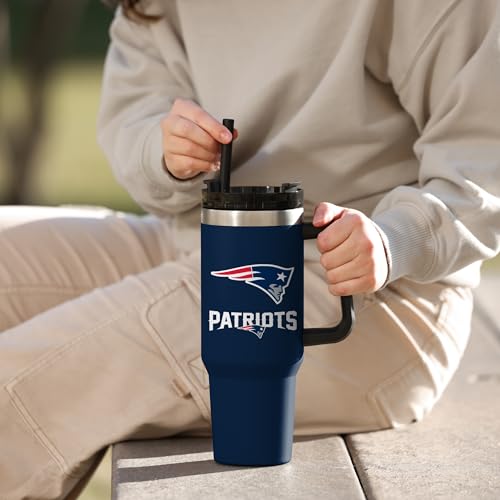 Image of FOCO NFL unisex-adult NFL Team Logo Insulated Travel Mug 40oz XL Tumbler