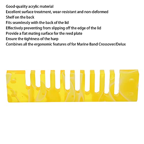 Peigne D’harmonica Acrylique Pièce D’harmonica Léger sans Déformation Peigne D’harmonica Accessoires D’instruments à… - Les Beatles, Paul McCartney, John Lennon, RIngo Starr, George Harrison Peigne D'harmonica Acrylique Pièce D'harmonica Léger sans Déformation Peigne D'harmonica Accessoires D'instruments à… – Image 6