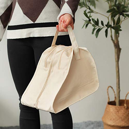 Cabilock Saco de Patins de Gelo Infantil de 1 Unidade Contêiner de Sapatos de Linho Bolsa de Sapatos