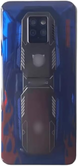 YOOOKOOO Compatible Rear Back Cover for ZTE Nubia Red Magic 7 Pro – Battery Door Housing Replacement Part (Transparent)