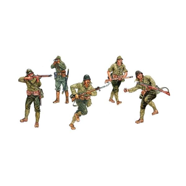Italeri 510006170 - 1:72 Figuren, WWII Japanische Infanterie – Bild 4