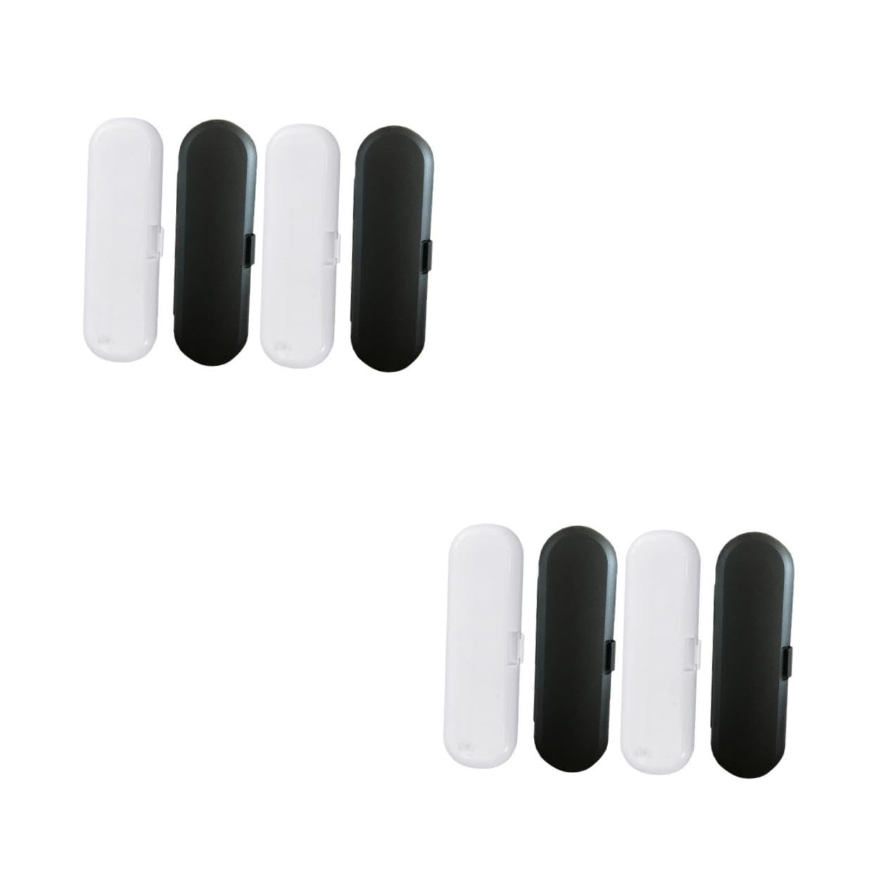 BESTYASH 2 Series Estuche De Viaje para Eléctricos Caja De Almacenamiento Y Portátil para Camping Y Colores 4 Piezas*2