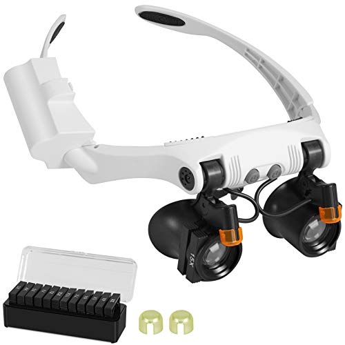 Top 10 Best Head Mounted Magnifier 10X Reviews & Buying Guide Katynel